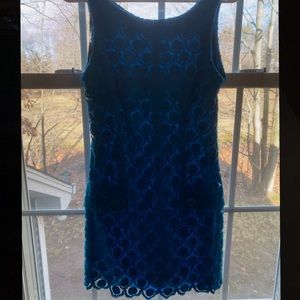Blue semi formal dress